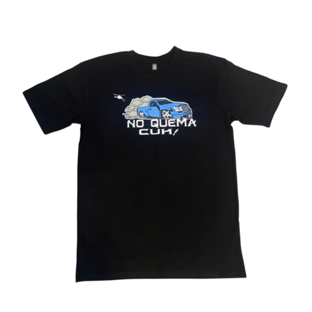 No Quema Cuh Custom Unisex T-Shirt Black
